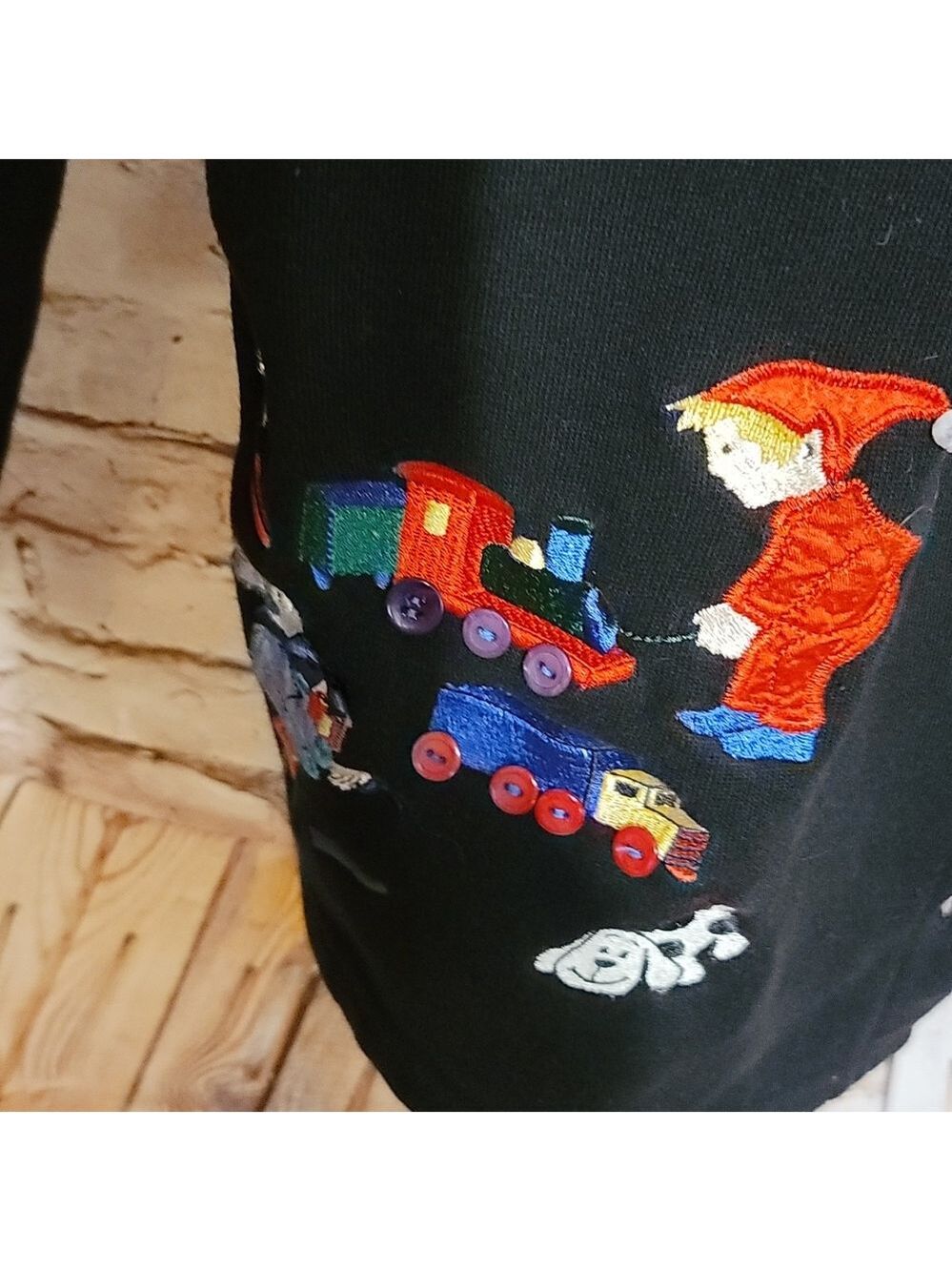 Karen scott Christmas sweater tree buttons sz 2x - Picture 5 of 8